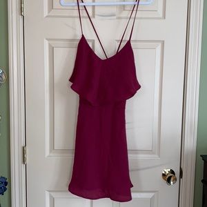 Maroon dress